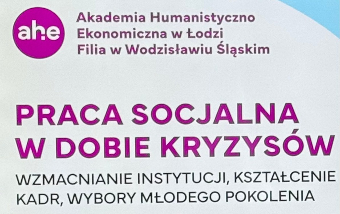 Baner Praca Socjalna w Dobie Kryzysów