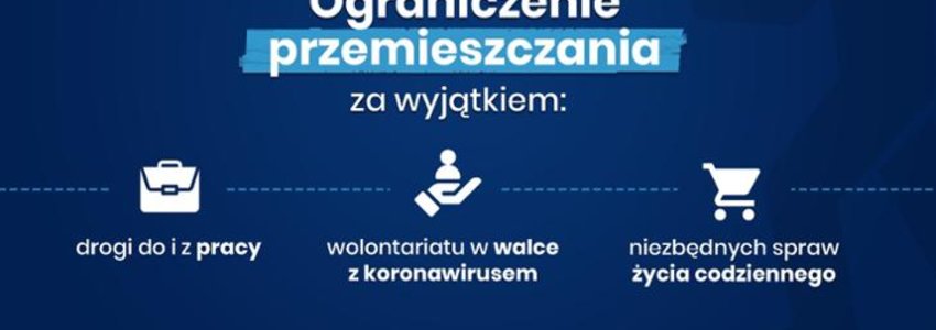 Zdjęcie do Aktualne zasady i ograniczenia w walce z koronawirusem
