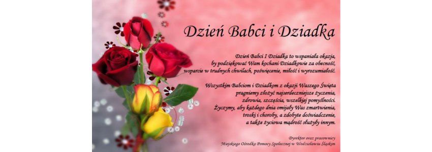 Zdjęcie do Dzień Babci i Dziadka